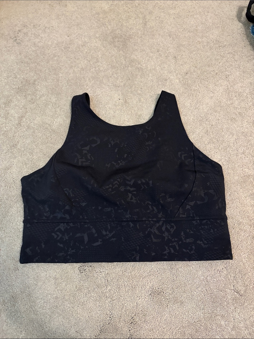 Barry's x Lululemon High Neck Sports Bra / Size 10
